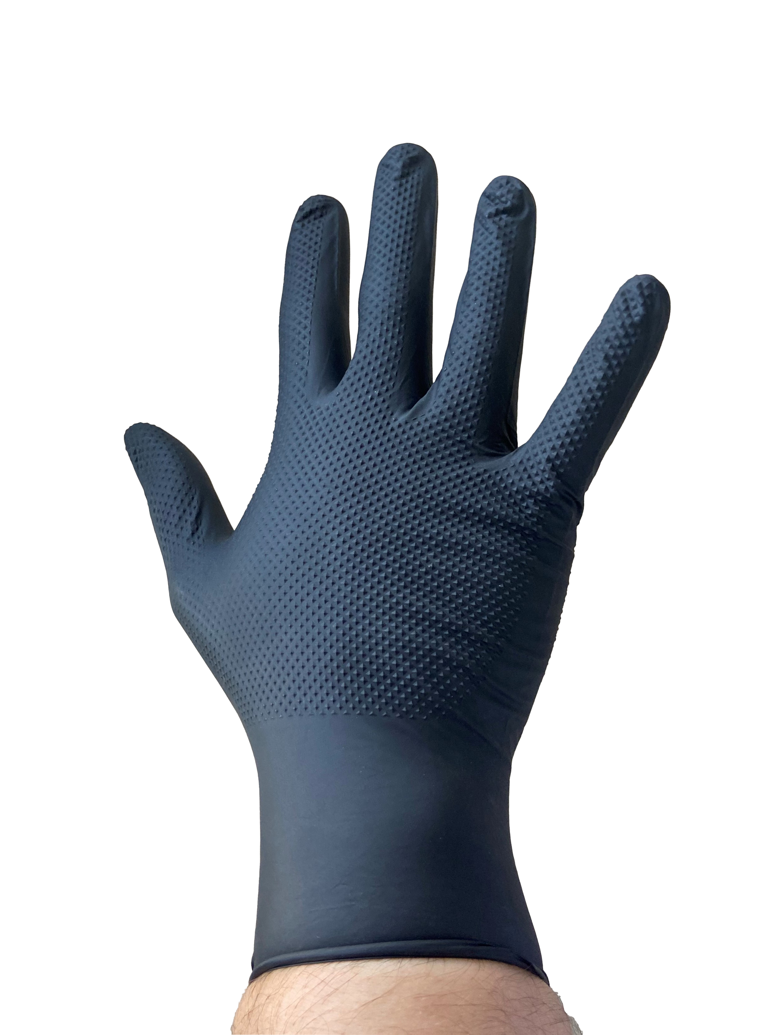 Gant nitrile noir non poudré XTRA GRIP