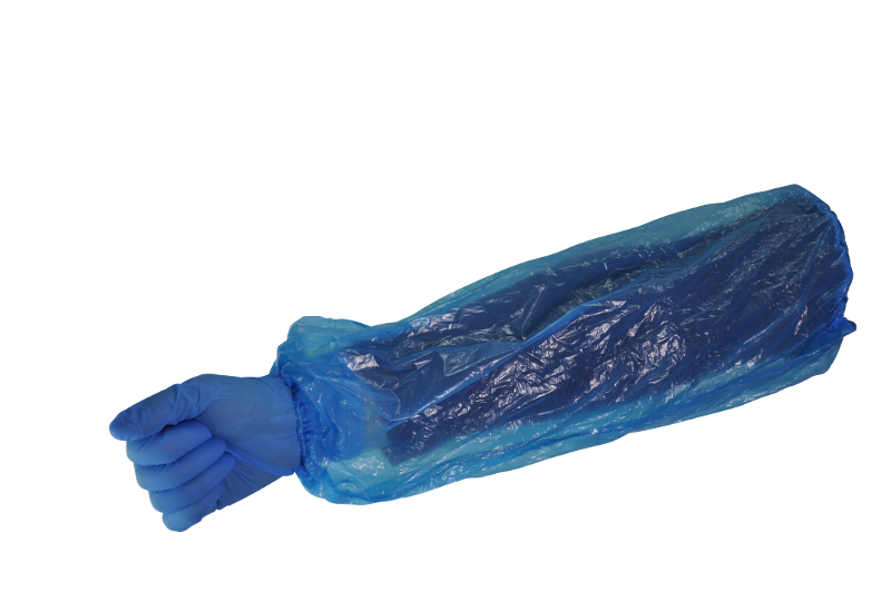 Manchette bleue 20 x 40 cm