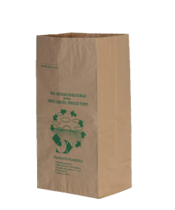 100 L sac déchets verts type sos 70 gr/m² 2 feuilles (avec soufflet)40 + 30 x 80 + 30/2 cm